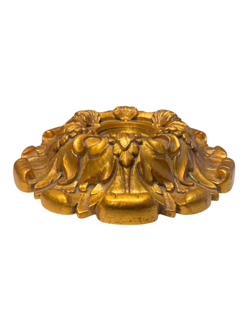 Hand-Finished Ornate Gold Wall Mirror