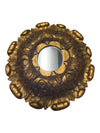 Hand-Finished Ornate Gold Wall Mirror