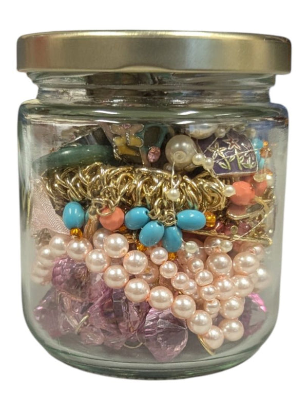 Carnival Bloom Jar – Assorted Costume Jewellery Collection