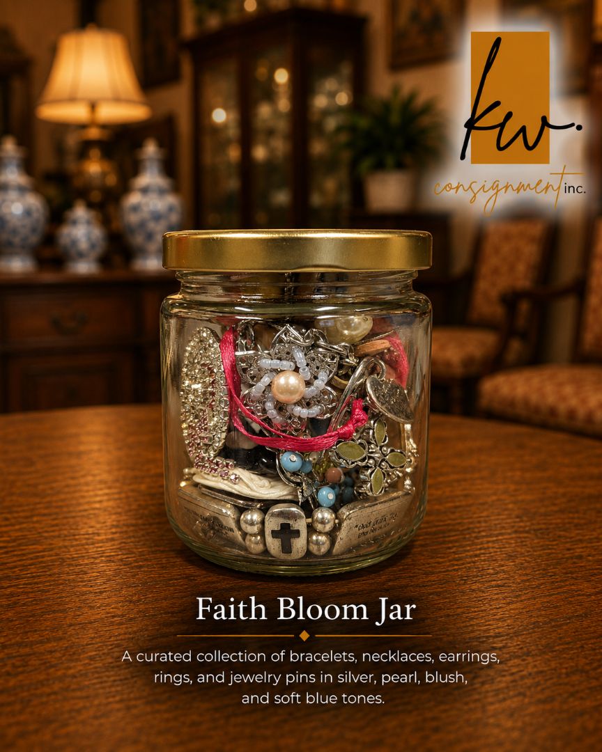 Faith Bloom Curated Costume Jewelry Jar