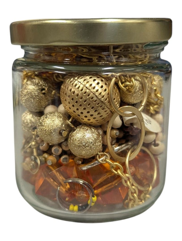 Gilded Ember Curated Costume Jewelry Jar