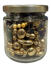 Gilded Glow Curated Costume Jewelry Jar