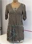 Green 3/4 Sleeve Dress
