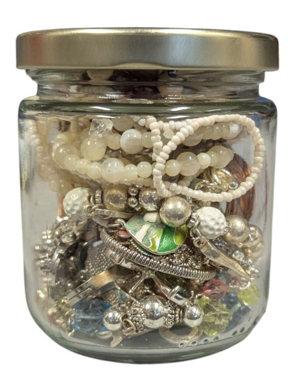 Moonlit Meadow Curated Costume Jewelry Jar
