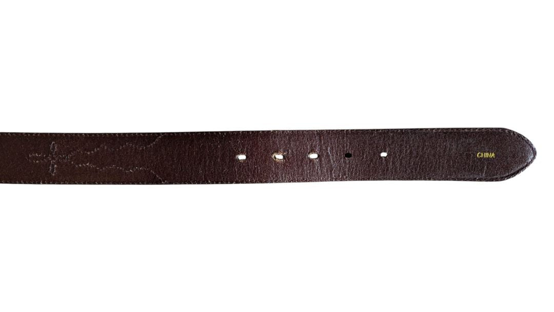 Silver Creek Classics Brown Leather Belt – Size 34