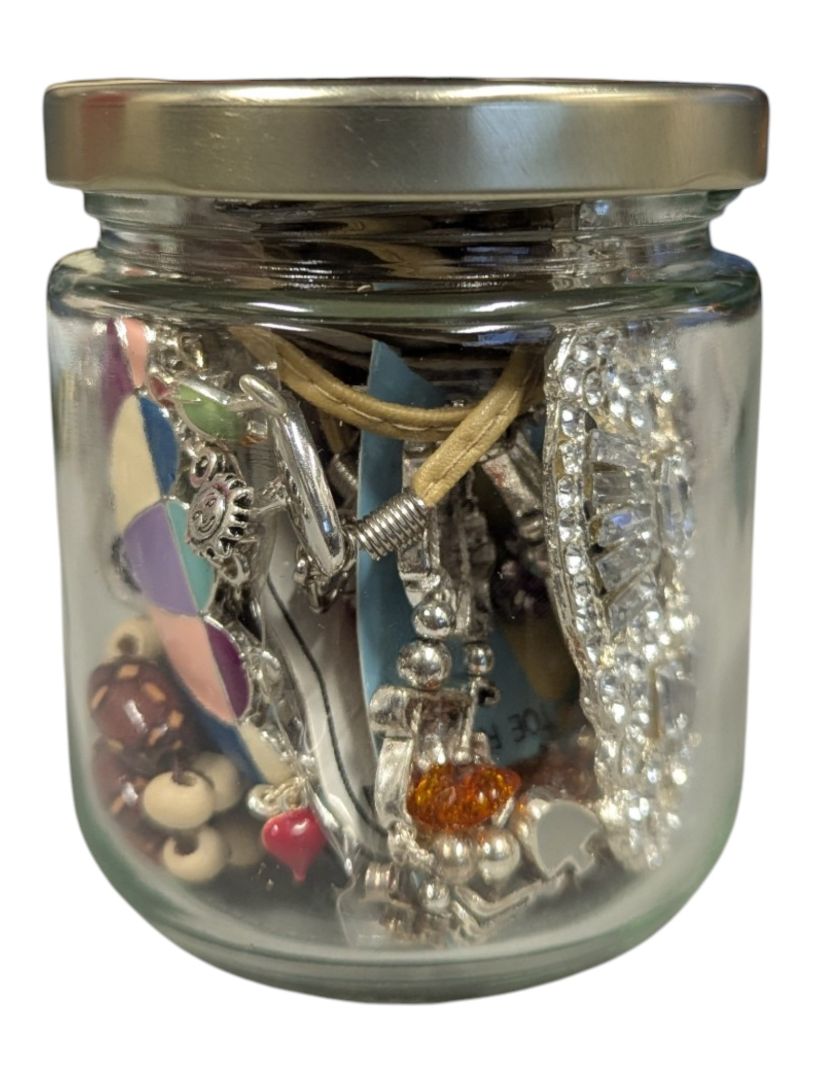 Prism Charm Curated Costume Jewelry Jar