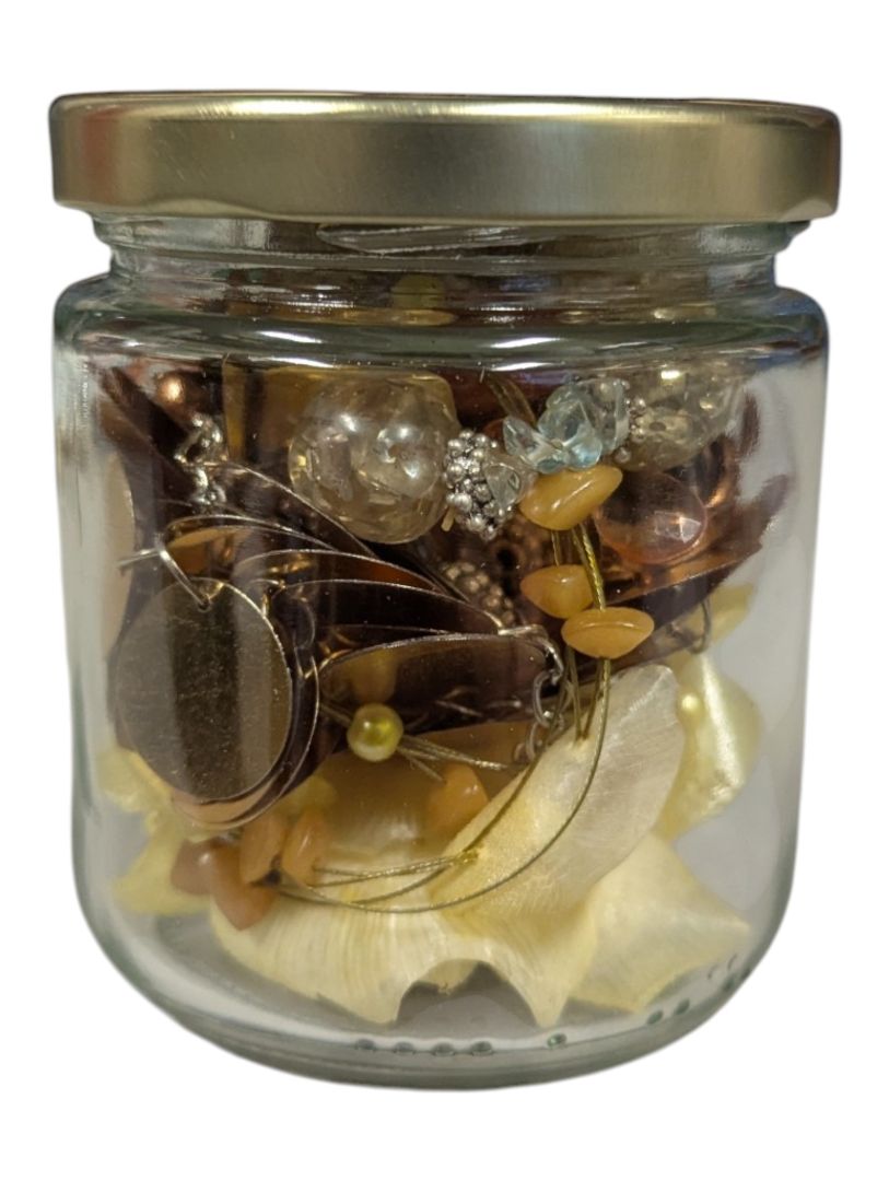 Sandy Dune Curated Costume Jewelry Jar
