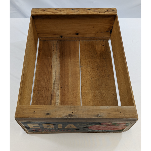 Wooden EBIA Antique Tomato Crate Furniture & Home Decor KW Consignment Inc. 73.69