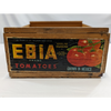 Wooden EBIA Antique Tomato Crate Furniture & Home Decor KW Consignment Inc. 73.69