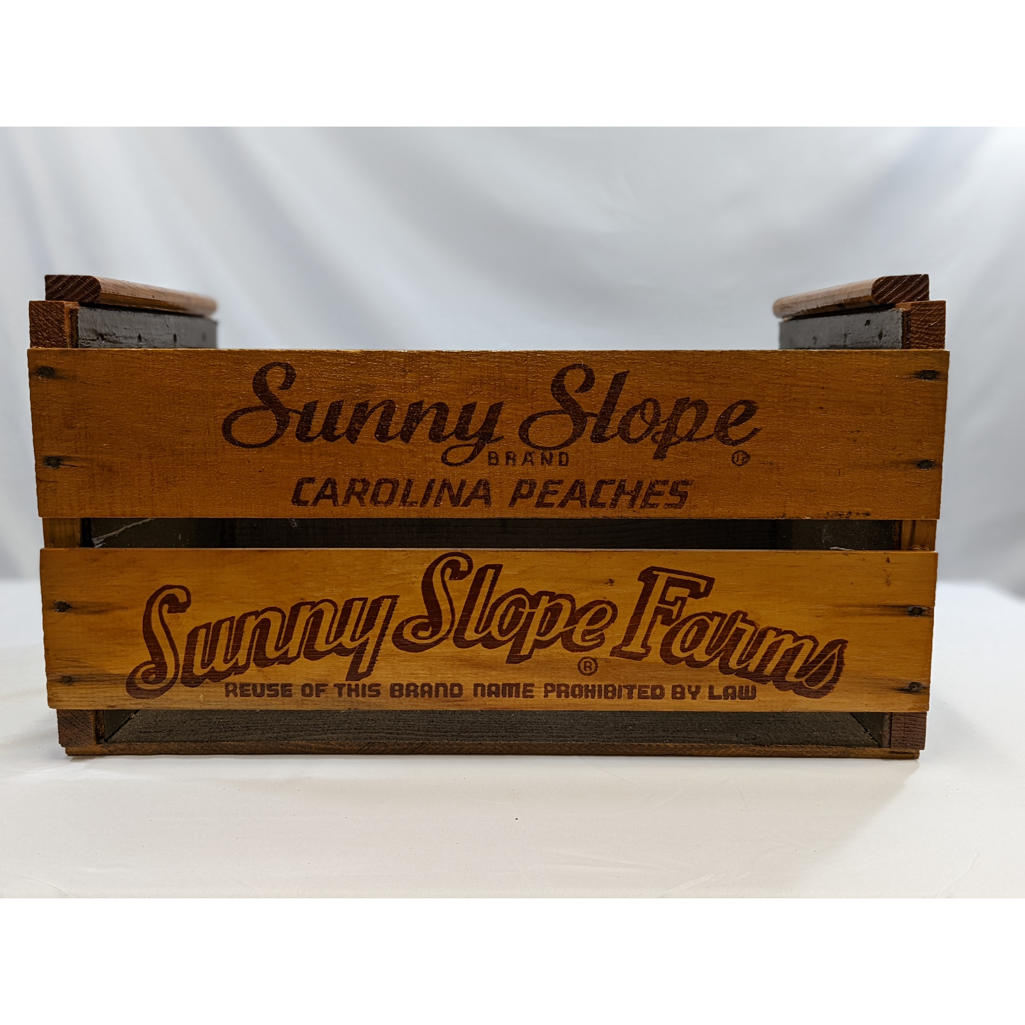Wooden Sunny Slope Carolina Peaches Crates Furniture & Home Decor KW Consignment Inc. 156.94
