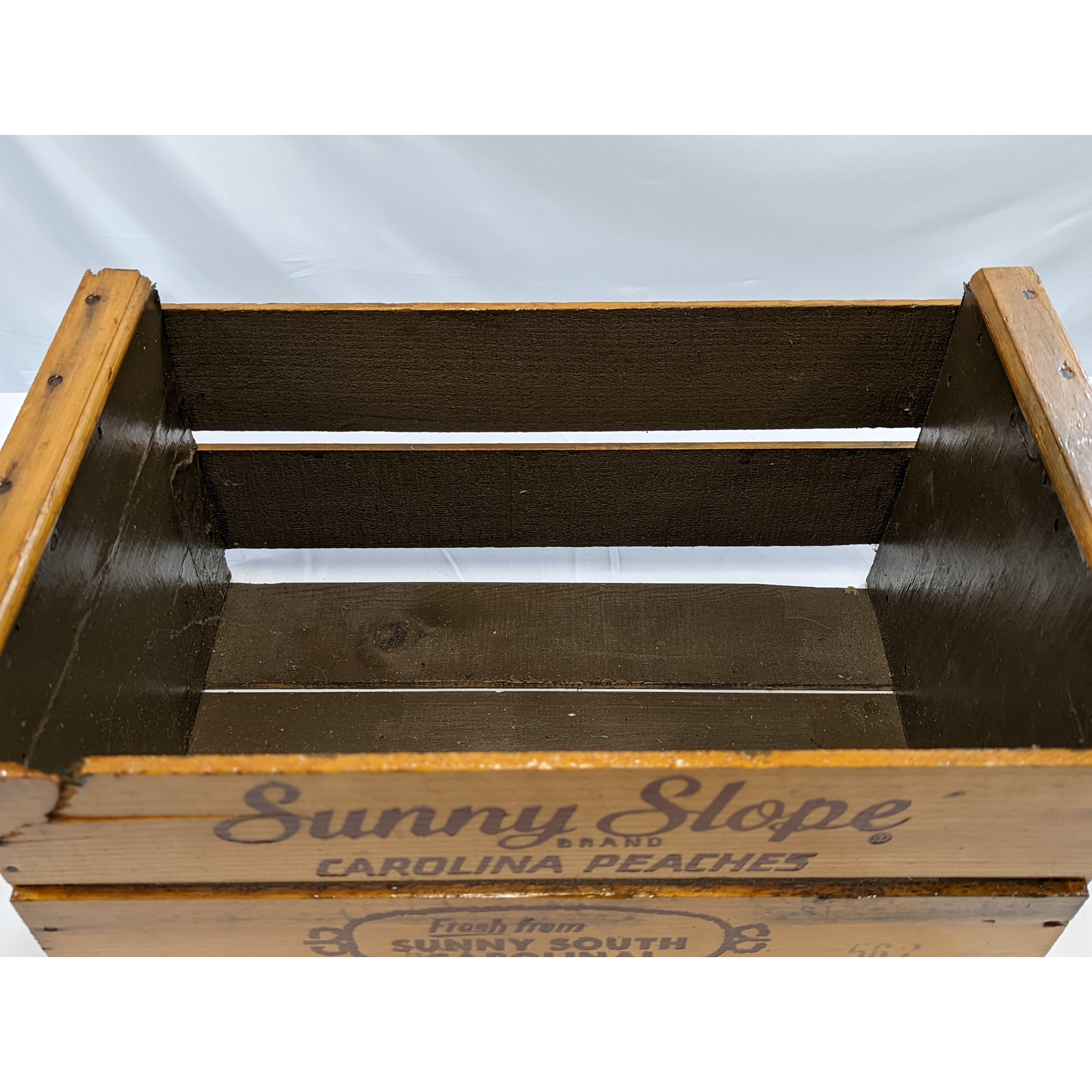Wooden Sunny Slope Carolina Peaches Crates Furniture & Home Decor KW Consignment Inc. 156.94