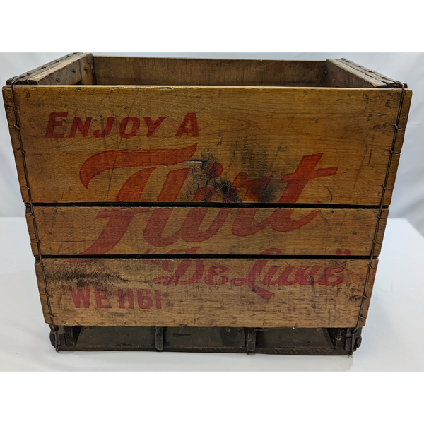 Wooden Flirt Pop Bottle Crate Furniture & Home Decor KW Consignment Inc. 187.96