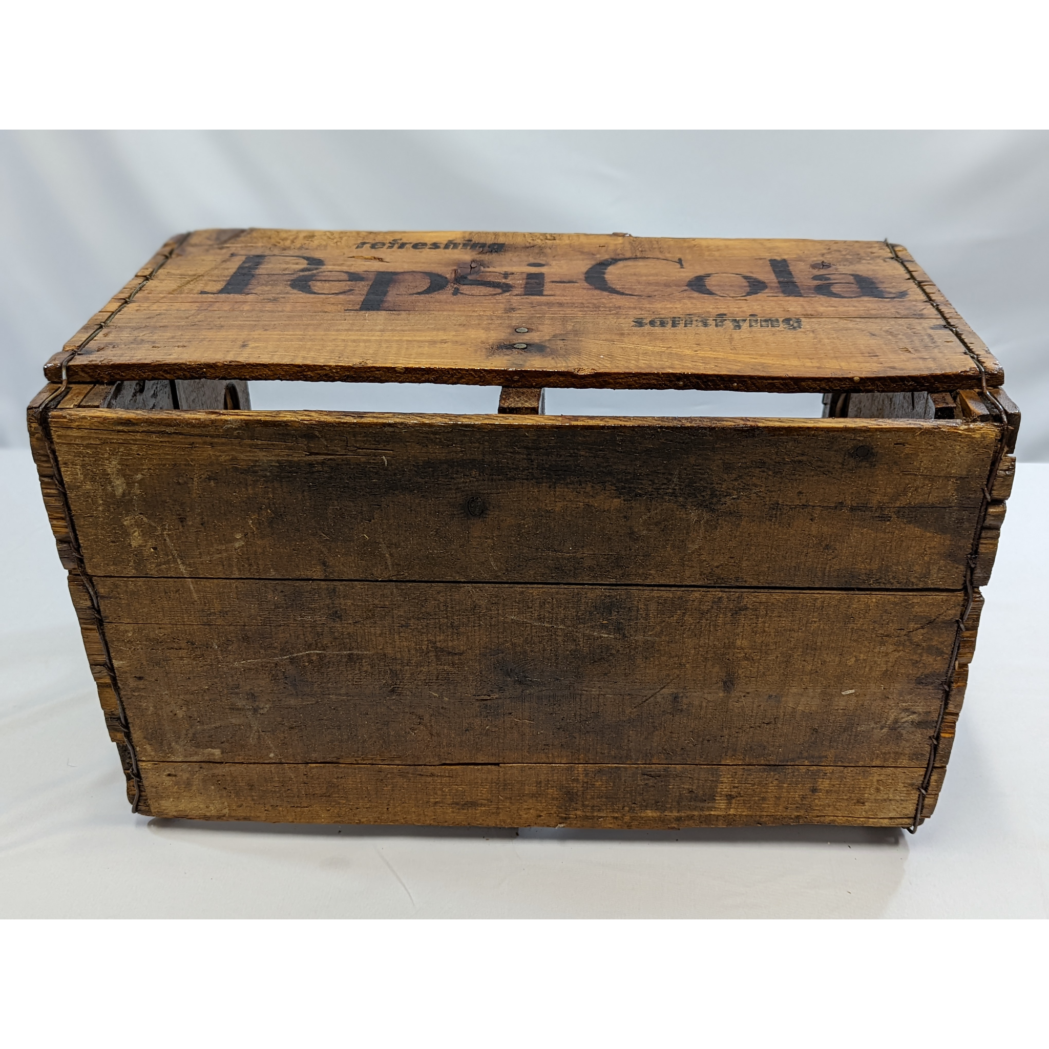 Wooden Pepsi-Cola Pop Bottle Crate Furniture & Home Decor KW Consignment Inc. 215.25