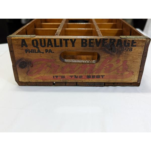Wooden Frank's Bottle Crate Furniture & Home Decor KW Consignment Inc. 99.99