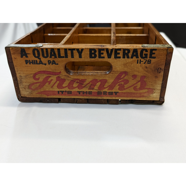 Wooden Frank's Bottle Crate Furniture & Home Decor KW Consignment Inc. 99.99