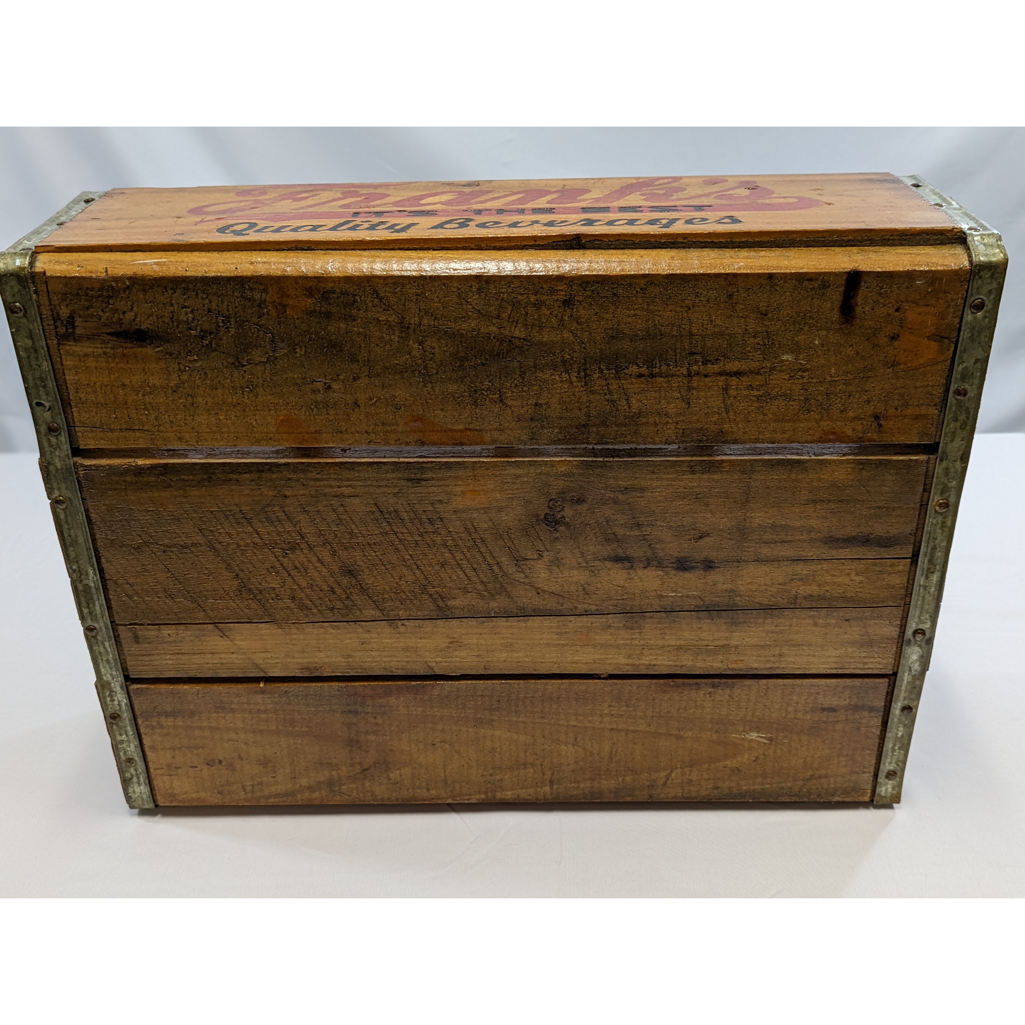 Wooden Frank's Bottle Crate Furniture & Home Decor KW Consignment Inc. 99.99