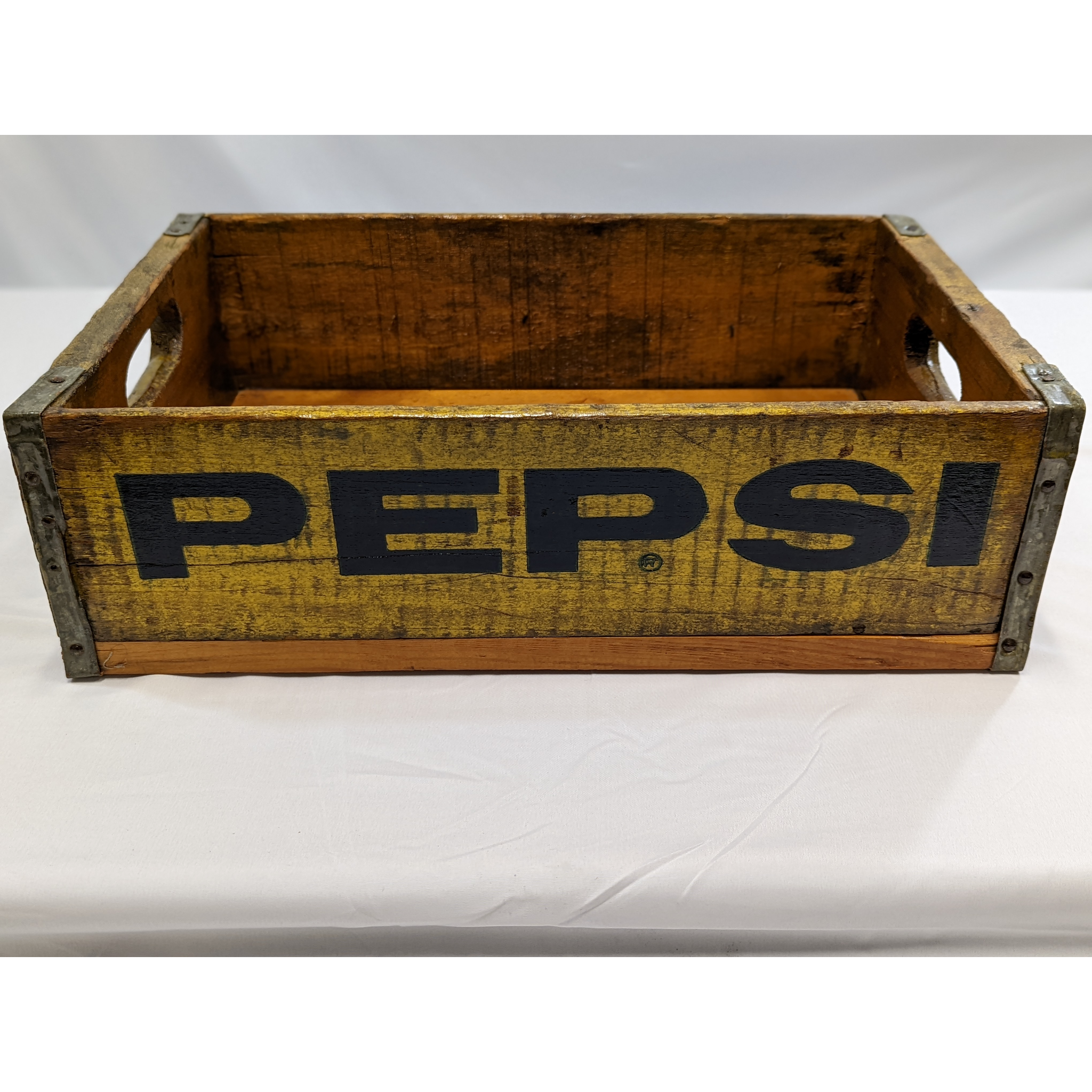 Yellow Pepsi Vintage Crate Furniture & Home Decor KW Consignment Inc. 42.97