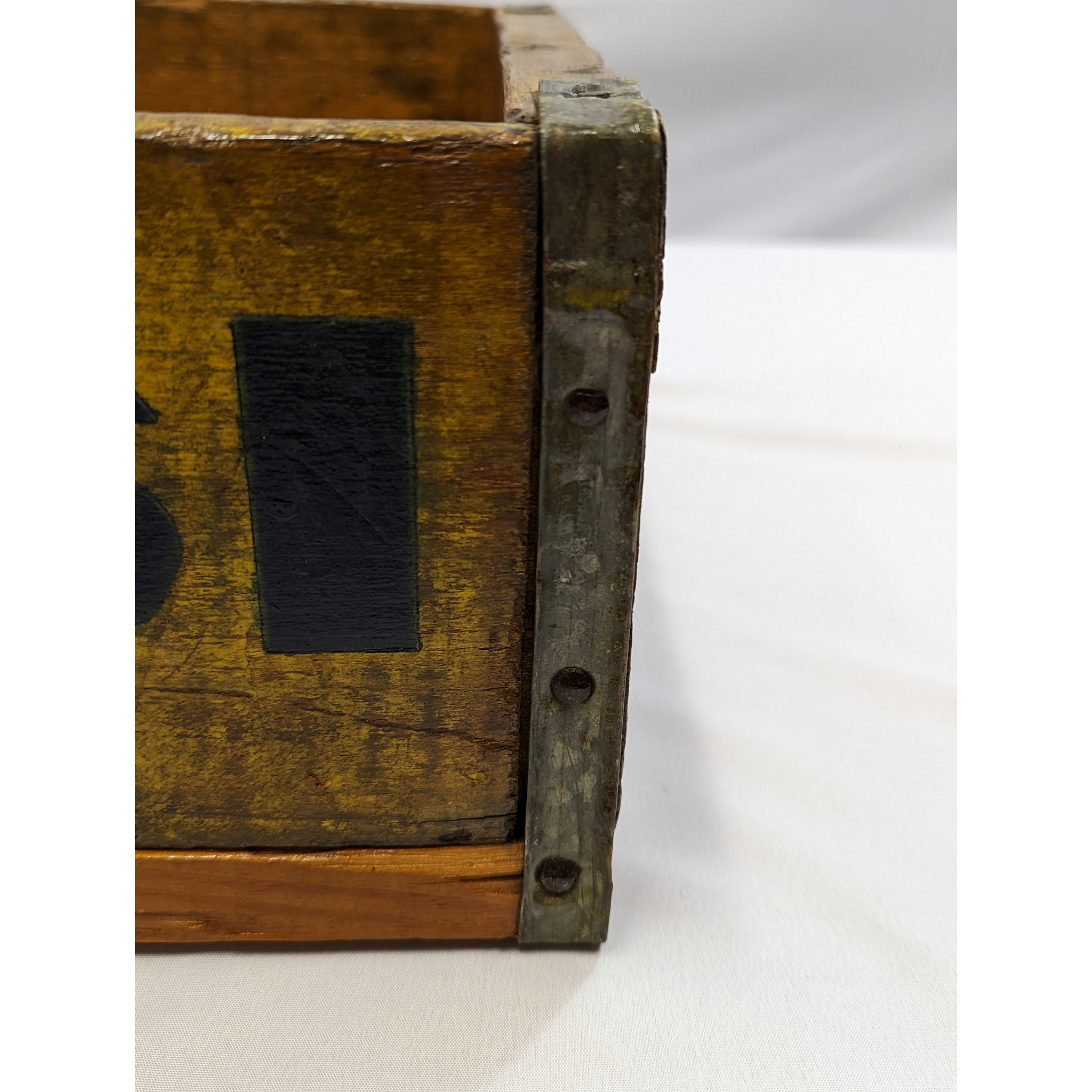 Yellow Pepsi Vintage Crate Furniture & Home Decor KW Consignment Inc. 42.97