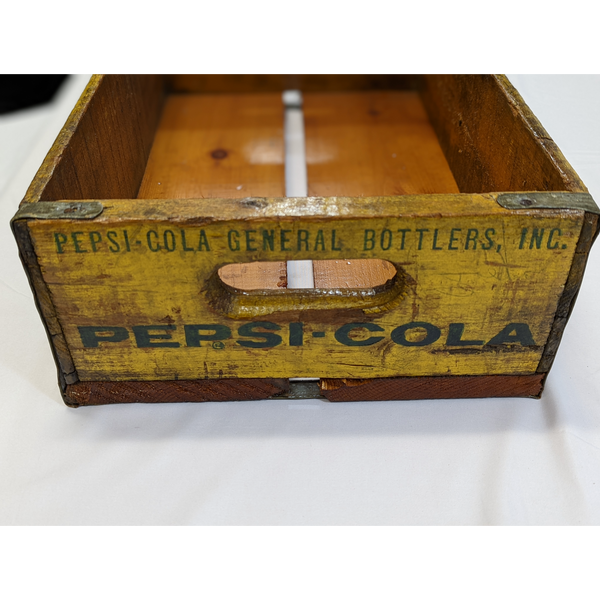 Yellow Pepsi Vintage Crate Furniture & Home Decor KW Consignment Inc. 42.97