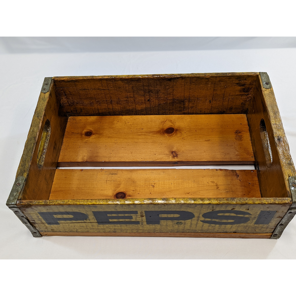 Yellow Pepsi Vintage Crate Furniture & Home Decor KW Consignment Inc. 42.97