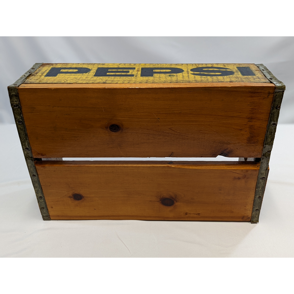 Yellow Pepsi Vintage Crate Furniture & Home Decor KW Consignment Inc. 42.97