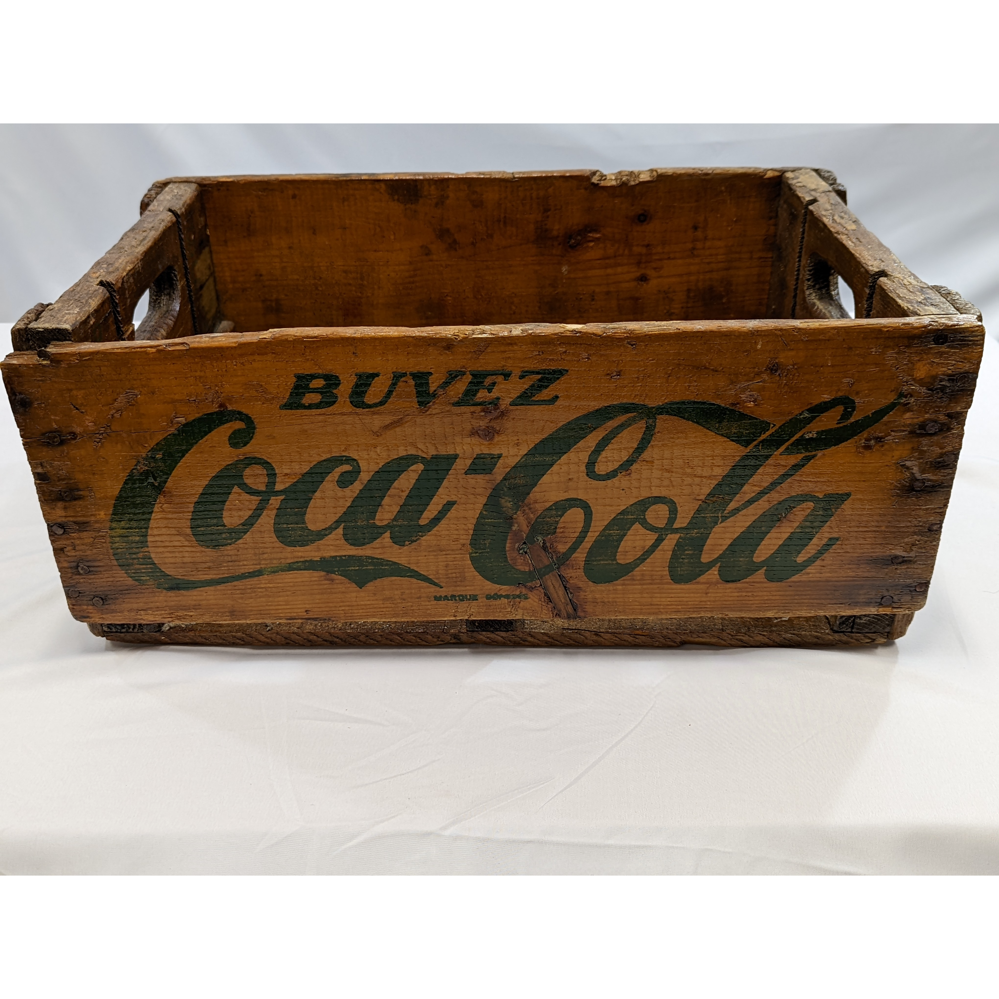 Coca-Cola Vintage Wooden Crate Furniture & Home Decor KW Consignment Inc. 89.99
