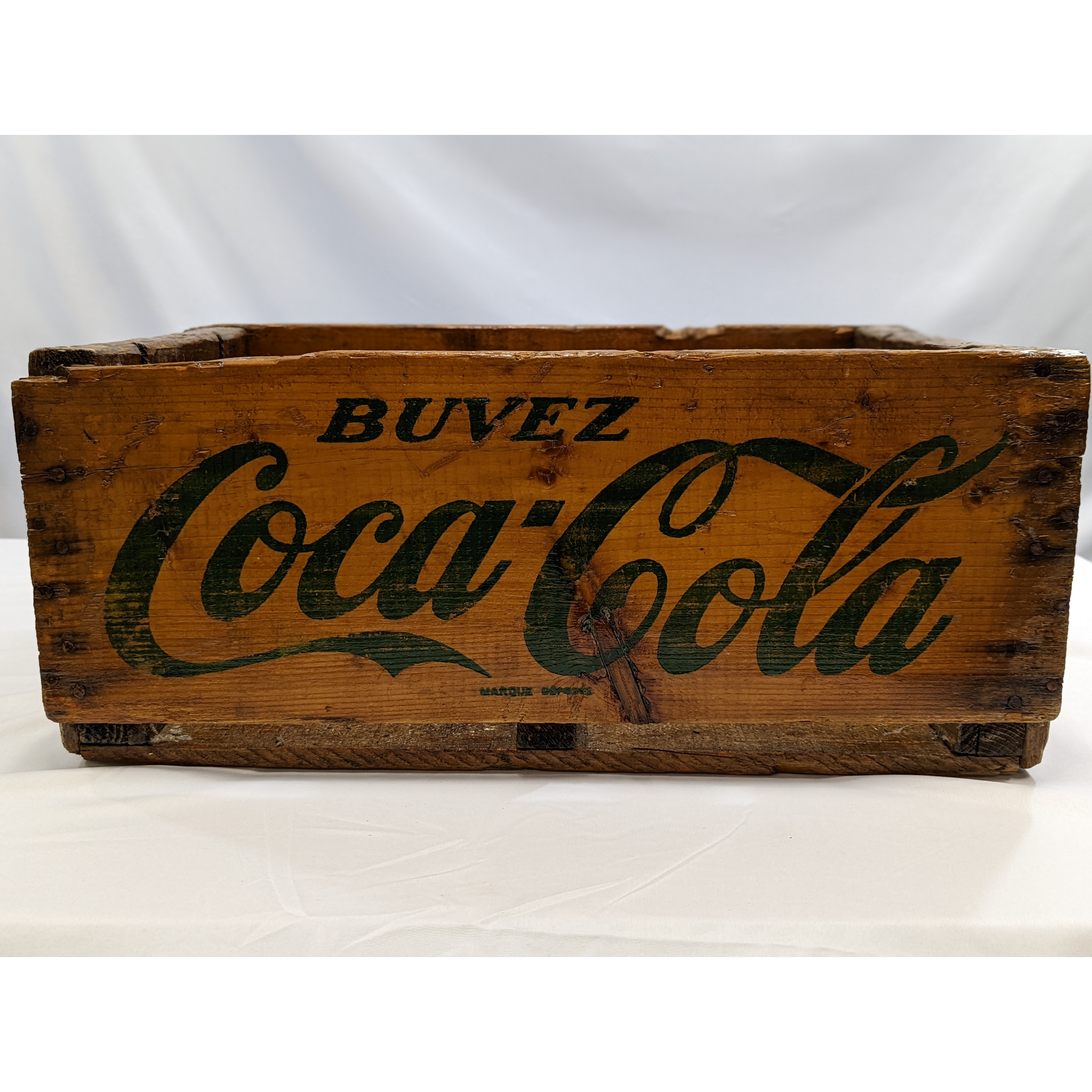 Coca-Cola Vintage Wooden Crate Furniture & Home Decor KW Consignment Inc. 89.99