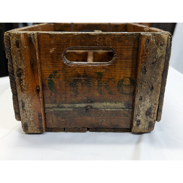 Coca-Cola Vintage Wooden Crate Furniture & Home Decor KW Consignment Inc. 89.99