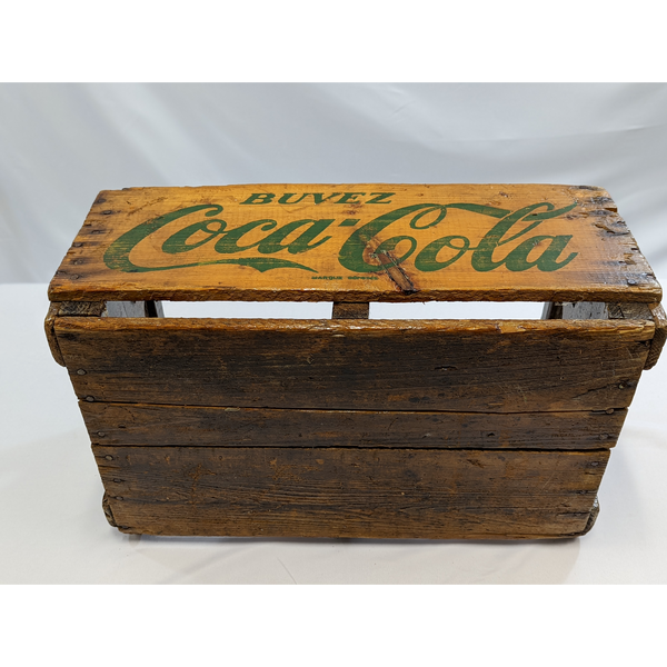 Coca-Cola Vintage Wooden Crate Furniture & Home Decor KW Consignment Inc. 89.99