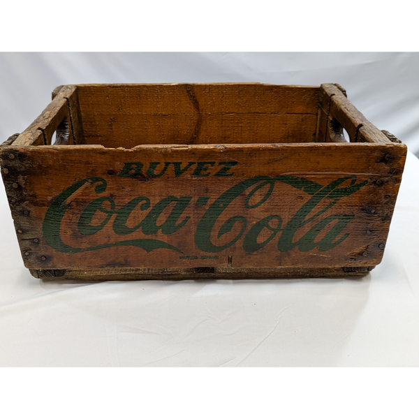 Coca-Cola Vintage Wooden Crate Furniture & Home Decor KW Consignment Inc. 89.99
