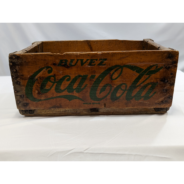 Coca-Cola Vintage Wooden Crate Furniture & Home Decor KW Consignment Inc. 89.99