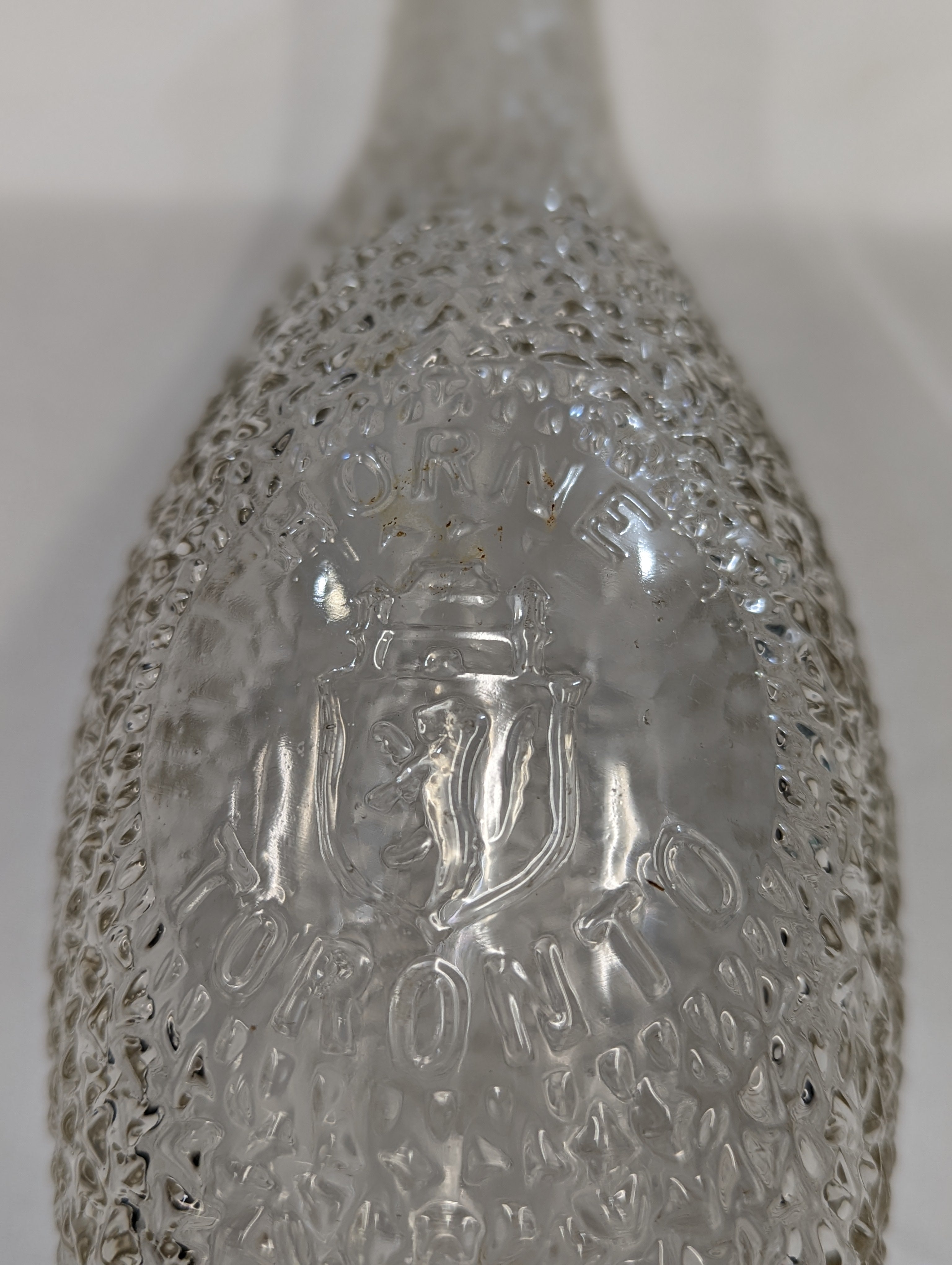 Vintage Glass Horne Toronto Soda Bottle Furniture & Home Decor KW Consignment Inc. 19.99