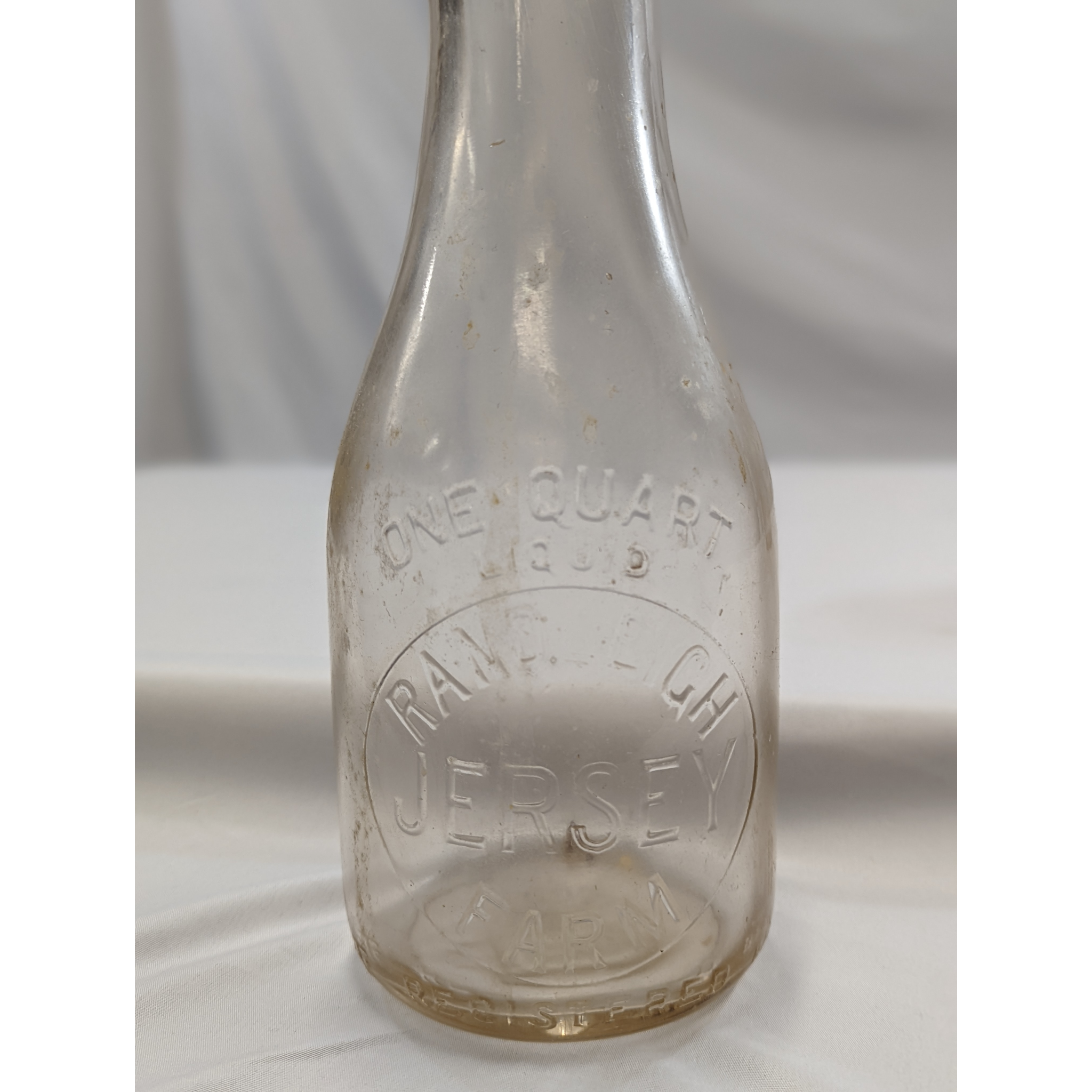 Vintage Randleigh Milk Bottle Furniture & Home Decor KW Consignment Inc. 31.25