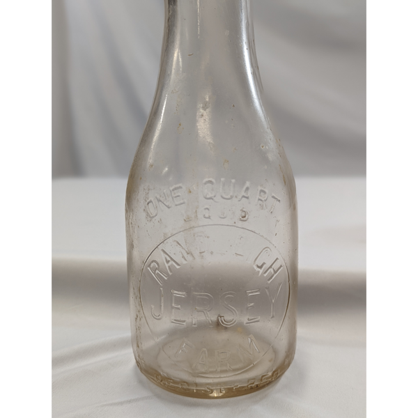 Vintage Randleigh Milk Bottle Furniture & Home Decor KW Consignment Inc. 31.25