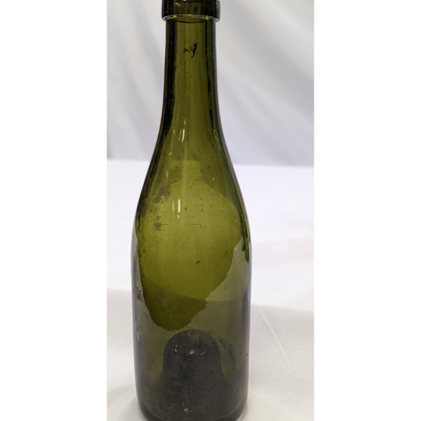 Vintage Dark Green Wine Bottle Furniture & Home Decor KW Consignment Inc. 35.62