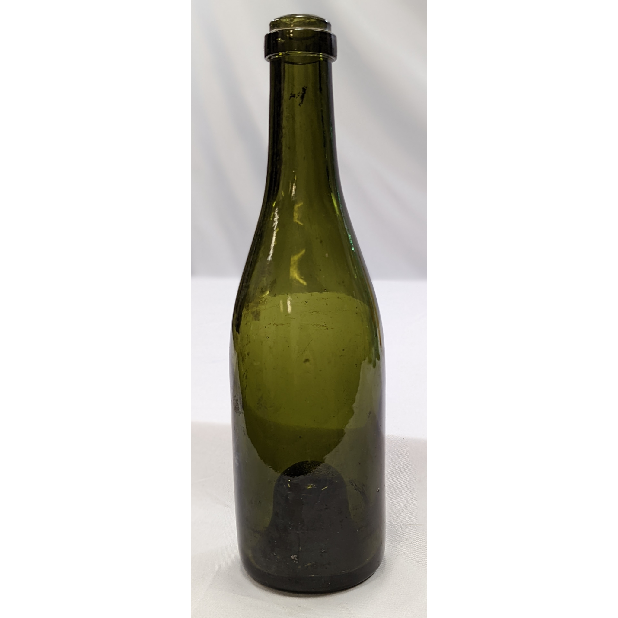 Vintage Dark Green Wine Bottle Furniture & Home Decor KW Consignment Inc. 35.62