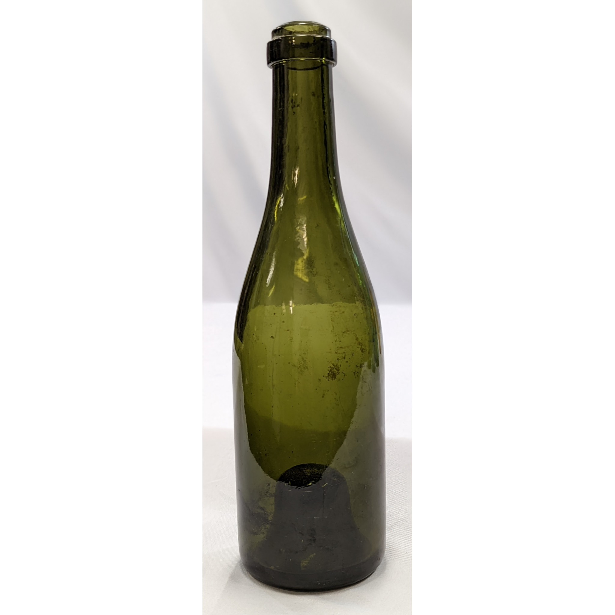 Vintage Dark Green Wine Bottle Furniture & Home Decor KW Consignment Inc. 35.62