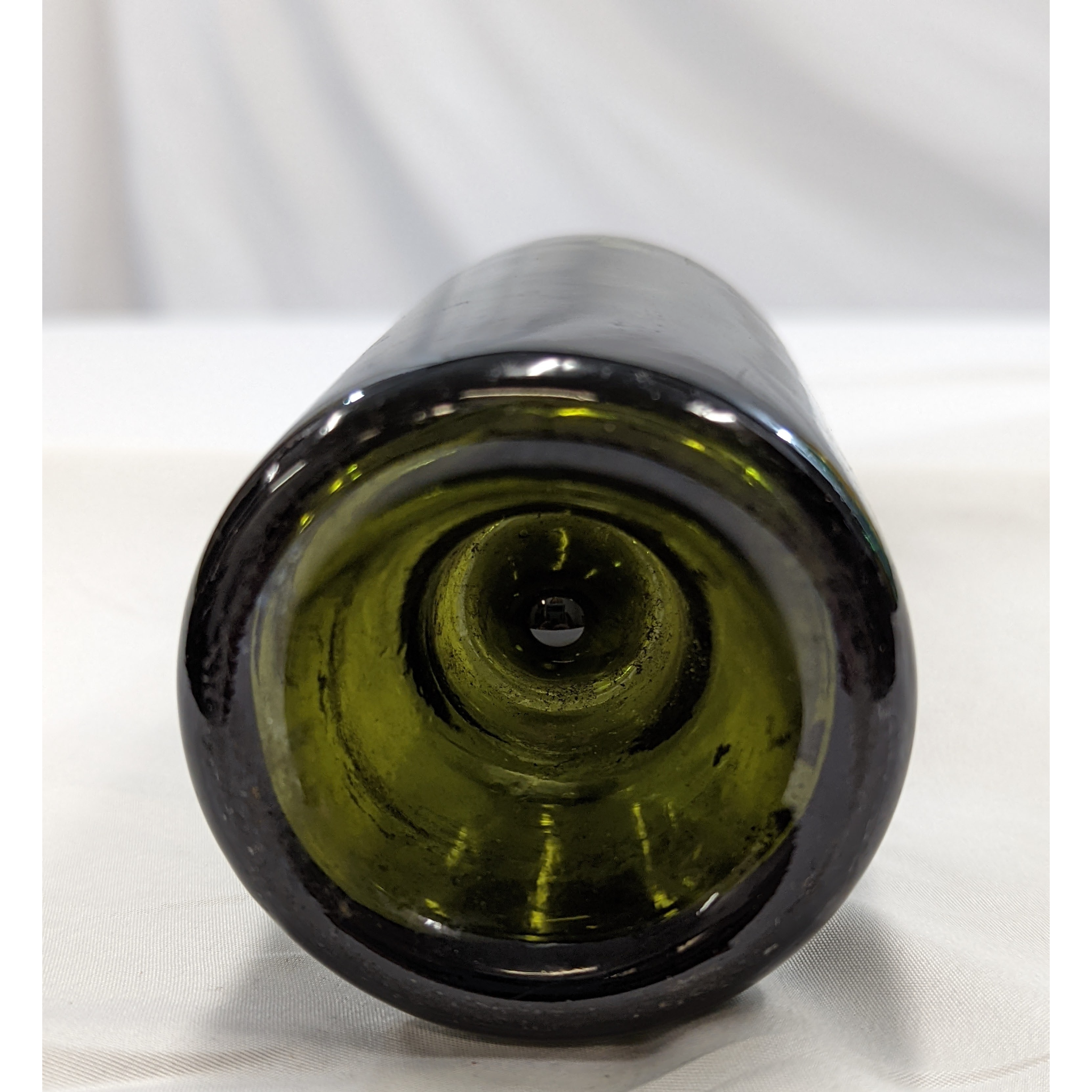 Vintage Dark Green Wine Bottle Furniture & Home Decor KW Consignment Inc. 35.62