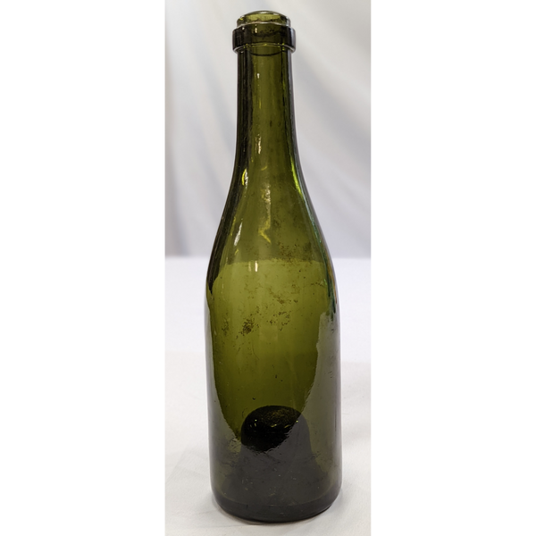 Vintage Dark Green Wine Bottle Furniture & Home Decor KW Consignment Inc. 35.62