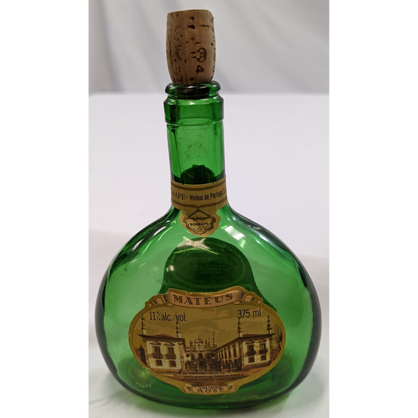 Vintage Mateus Rose Wine Bottle Furniture & Home Decor KW Consignment Inc. 39.89