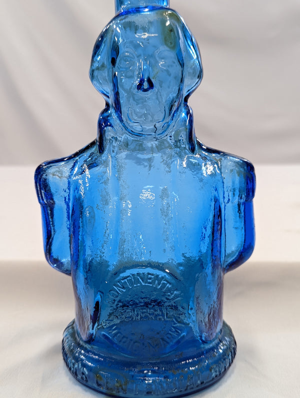 Vintage Blue General Washington Bottle Furniture & Home Decor KW Consignment Inc. 32.89