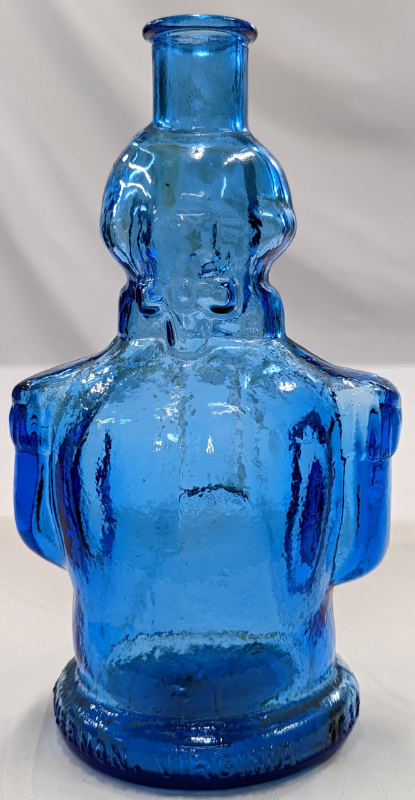 Vintage Blue General Washington Bottle Furniture & Home Decor KW Consignment Inc. 32.89