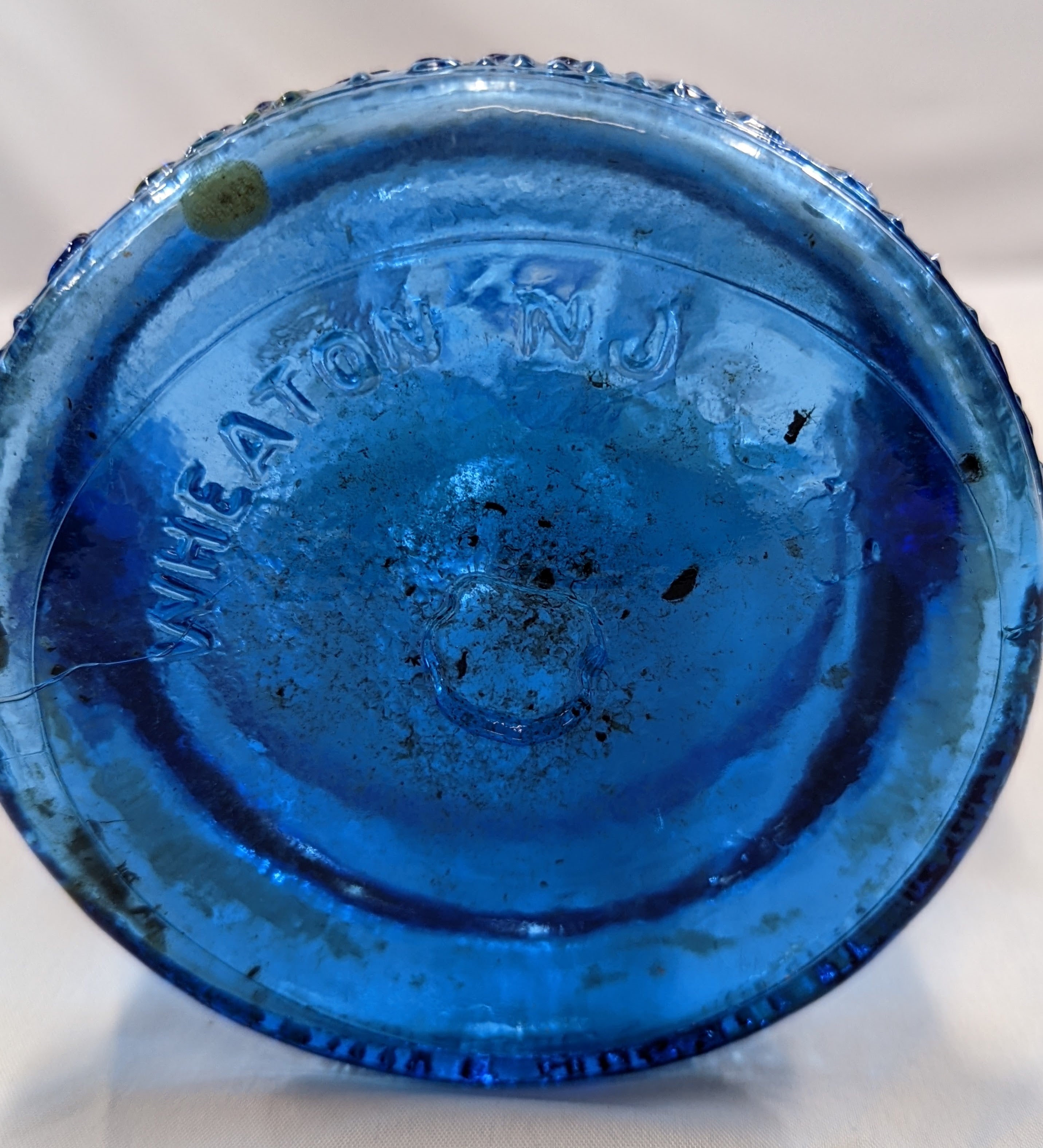 Vintage Blue General Washington Bottle Furniture & Home Decor KW Consignment Inc. 32.89