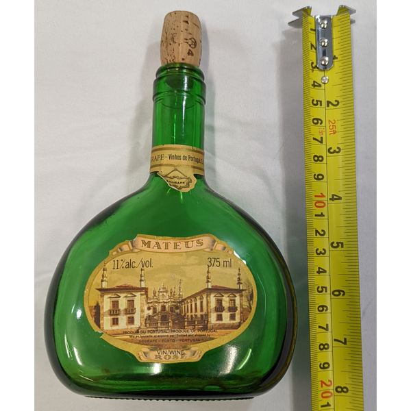 Vintage Mateus Rose Wine Bottle Furniture & Home Decor KW Consignment Inc. 39.89