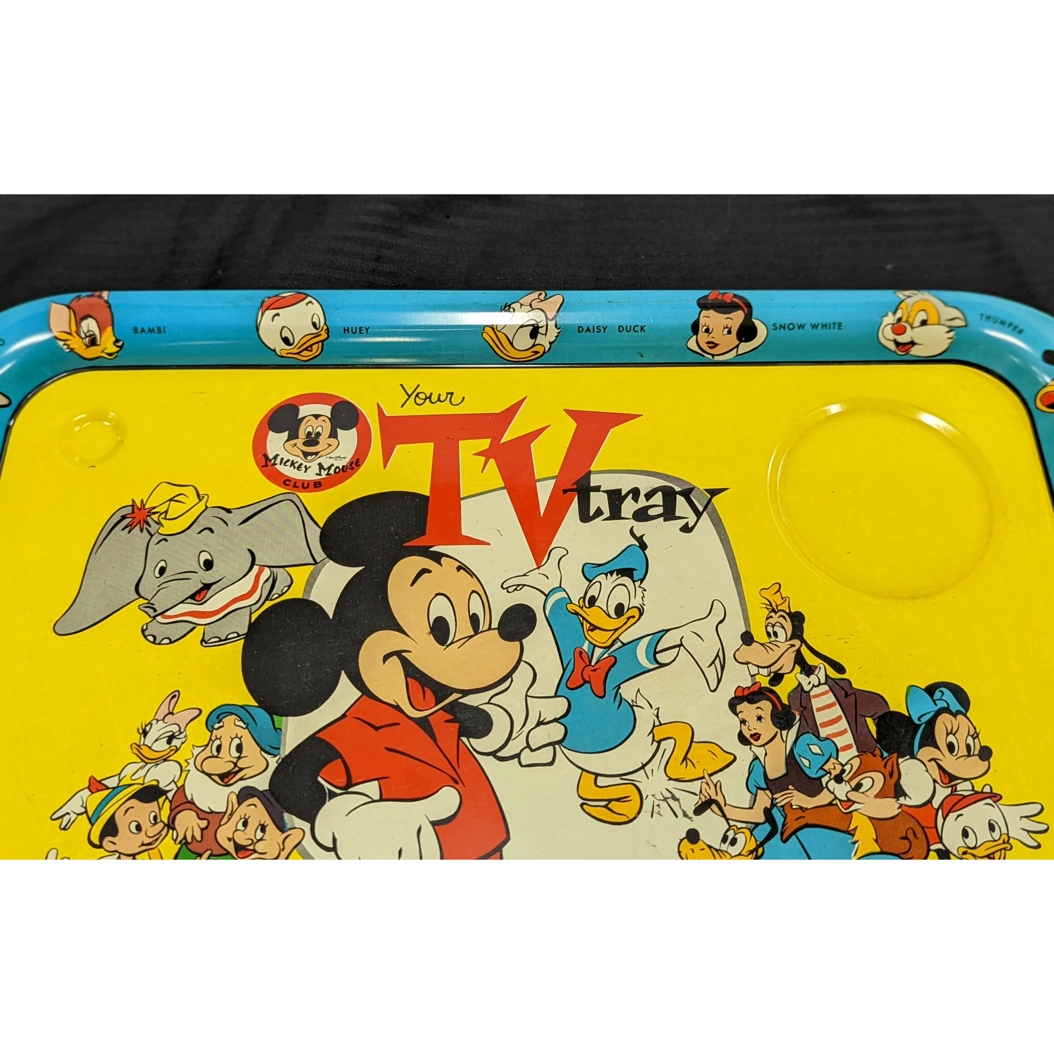 Rare Vintage 1950's Walt Disney TV Tray Furniture & Home Decor KW Consignment Inc. 219.00