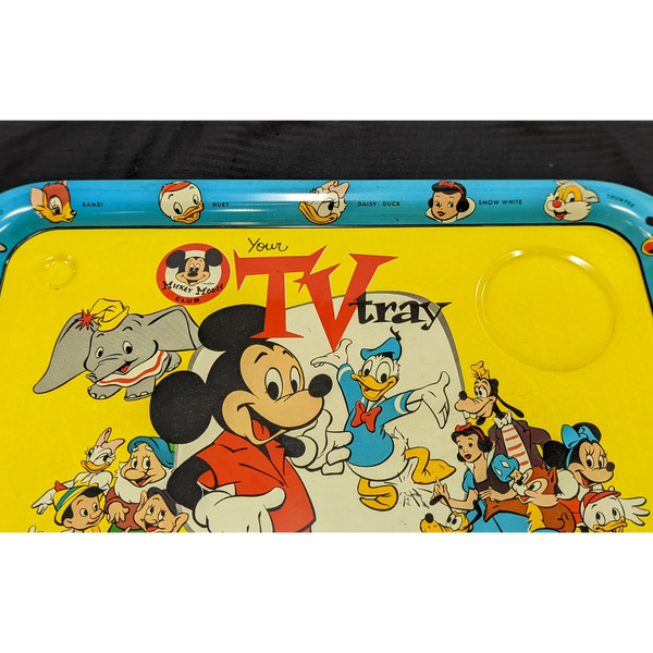 Rare Vintage 1950's Walt Disney TV Tray Furniture & Home Decor KW Consignment Inc. 219.00