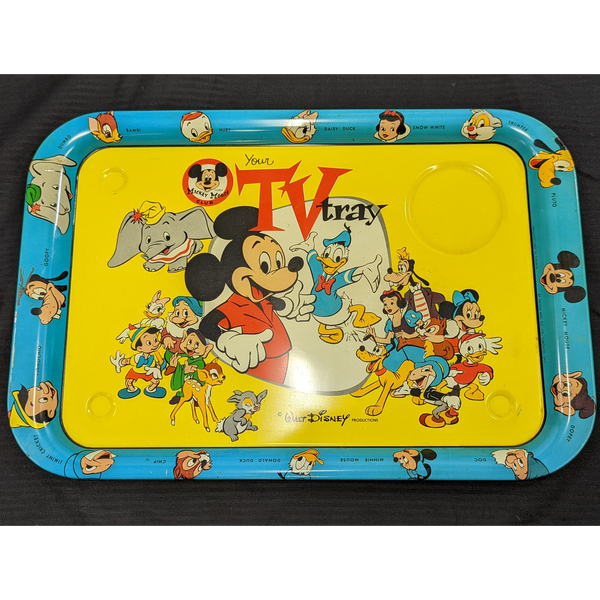 Rare Vintage 1950's Walt Disney TV Tray Furniture & Home Decor KW Consignment Inc. 219.00