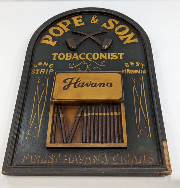 Vintage Pope & Son Advertising Sign Furniture & Home Decor KW Consignment Inc. 190.00