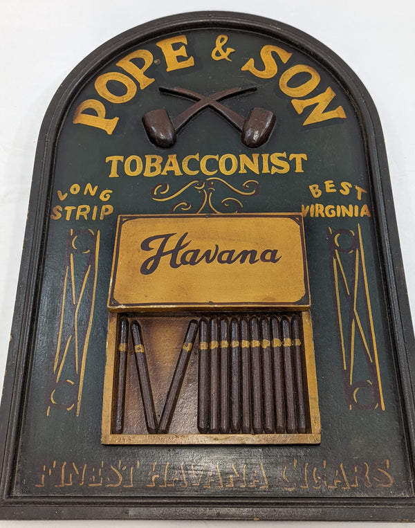 Vintage Pope & Son Advertising Sign Furniture & Home Decor KW Consignment Inc. 190.00