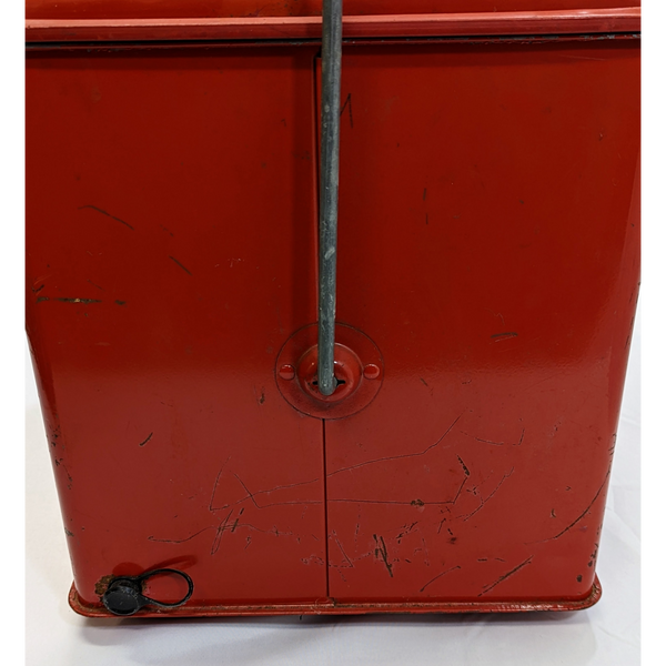 Red Coca-Cola Fiberglass Insulated Cooler Unique Finds KW Consignment Inc. 165.99